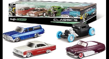 Maisto Design 4 Pack 'Classics' Set