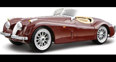 Jaguar Xk 120 Cabrio 1948 1:24 rood