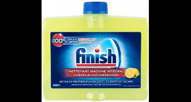 Finish Vaatwasmachinereiniger Citroen | 2 stuks | Vaatwasreiniger | 2 x 250 ml | Reinigt & Verfrist Uw Vaatwasmachine