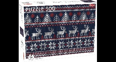 Tactic Scandinavian Pattern – Puzzel – 500 stukjes – Tijdloos Scandinavisch Patroon – Strak en Rustgevend Ontwerp – Hoogwaardige Scandinavische Kwaliteit