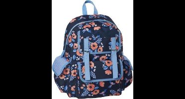 Rugzak Flowers met diverse opbergvakken - K-90208