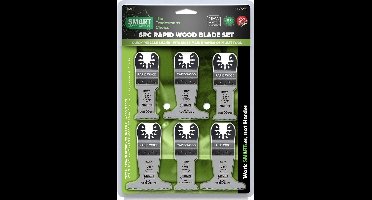 SMART Blades RapidWood Multitool Zaagbladen Set - 3x32mm + 3x63mm - 6-Delig