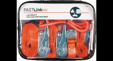 Master Lock 3249EURDAT - Verhuisset - Spanbanden set - Bagageriem - Set van spanbanden en snelbinders - Incl. handige opbergtas
