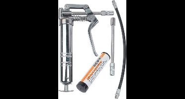 Brüder Mannesmann Vetspuit metaal zilverkleurig 47002