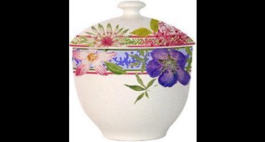 GIEN FRANCE - Millefleurs - Suikerpot 2-delig 0,21l