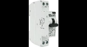 EMAT aardlekautomaat 1-polig+nul 20A B-kar 30mA 12stuks (85006006)