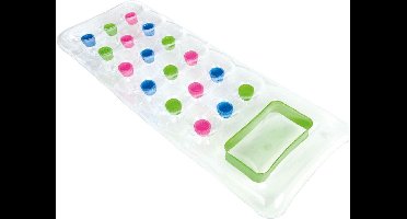 Intex Suntanner Lounge Luchtbed Groen 188x71 CM - Luxe Strand Luchtbed - Zwembad Luchtbed - Lounge Luchtbed met Hoofdkussen