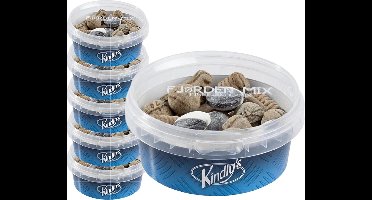 6 Potjes Kindlys Bakje Fjorden Mix á 120 gram - Voordeelverpakking Snoepgoed