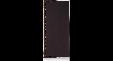 Vacavaliente - Stack Pasjeshouder S3 Dubbel (by Harry Allen) - Gerecycled Leer - Zwart
