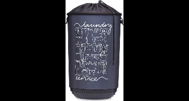 Wasmand Laundry Stof Plastic 40 L (34 x 52,5 x 34 cm)