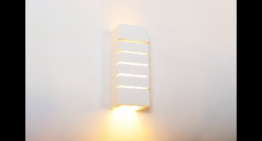 Integral wandlamp Rafina decoratief overschilderbaar gips voor 1x lichtbron | E14 | Max 1X40W exclusief