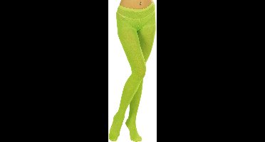 Neon panty 40den groen