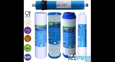 Omgekeerde Osmose Vervangingsset Compleet 75 GPD