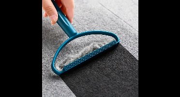 Pluizenverwijderaar pluiskam - ontpluizer - Pluisscheerapparaat - Coat Shaver For Removing Hair From Clothes - Sofas - Carpets - Quilts - Pet Hair Blue