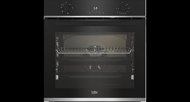 Beko b300 BBIR13300XC oven 72 l Zwart, Roestvrijstaal