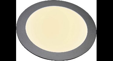 Heitronic 27636 LED-paneel 12 W Warmwit Zilver