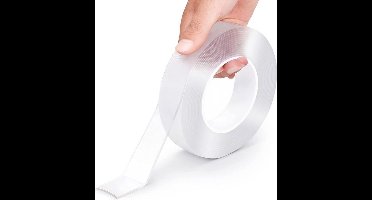 *** 2x Nano Tape Original 5 Meter - Dubbelzijdige Tape(Gekko tape) - Herbruikbaar En Wasbaar - van Heble® ***
