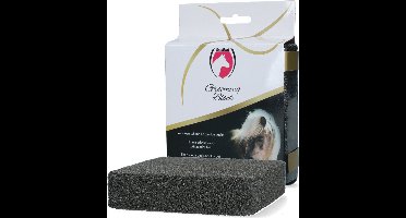 Excellent Grooming block paard - poetsblok voor het paard - Verwijdert losse haren, opgedroogde modder en horzeleitjes - Geschikt voor paarden - H3xL12xB12cm - Zwart