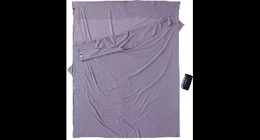Cocoon Travelsheet Insectshield Doublesize, Elephant Grey Lakenzak