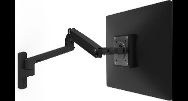 Ergotron MXV Series 45-505-224 flat panel bureau steun 86,4 cm (34") Muur Zwart