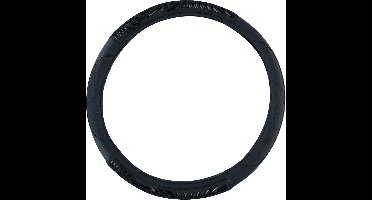 All Ride Stuurhoes Auto 38CM - Geschikt voor Stuurwielen 37-39CM - Comfortabele Grip - Anti-Slip - Auto Decoratie - Kunstleer - Zwart