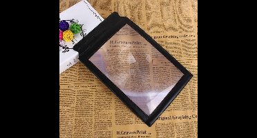 New Age Devi - "3x Vergrooten voor het Lezen? Kies voor de Handige A4 Loep/Vergrootglas/Vergrootblad/Leesloep!"