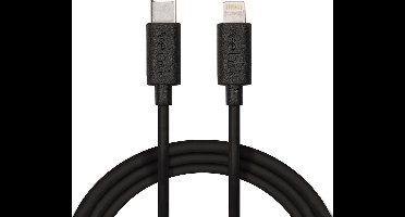 Veho VCL-005-MFI-C-1M Lightning-kabel Zwart