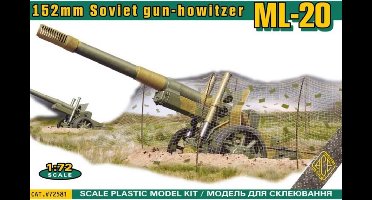 Ace | 72581 | 152mm ML-20 soviet howitzer | 1:72