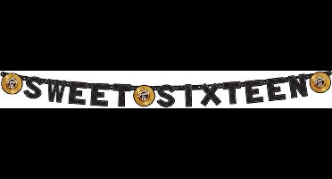 Haza Original Letterslinger Sweet 16 Zwart