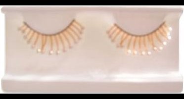 Wimpers oranje + bolletjes