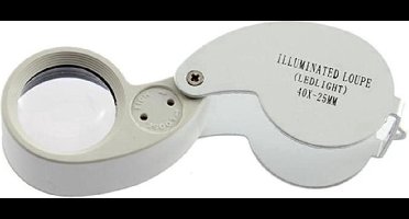 New Age Devi - "40x25 LED-verlichte ~Juweliersloep~"