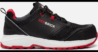 Redbrick Pulse Laag S3 ESD 32320 - Zwart/Rood - 43