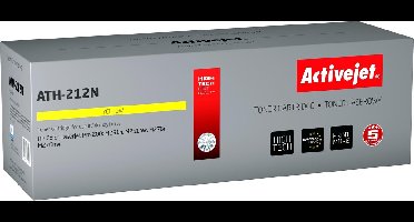 ActiveJet AT-2112N toner voor HP-printer; HP 131A CF212A, Canon CRG-731YAY VERVANGING; Opperste; 1800 pagina's; geel.