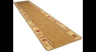 Keukenloper Ameland - beige - 67 x 300 cm