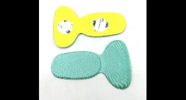 New Age Devi - "Voorkom Blaren & Pijn ~ Hielbeschermer ~ Kussentjes ~ Hoge Hakken ~ 1 Paar ~ Blauw"