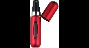 *** 2 Stuks Mini-Parfum-Flesje-Lipstick-Formaat-Navulbare-Verstuiver- Rood - van Heble® ***