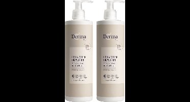 Derma Eco Bodylotion - 2 x 400 ml - Parfumvrij - Met Sheaboter en Vitamine E - AllergyCertified