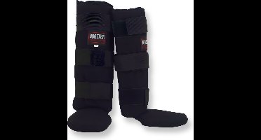 Booster Fight Gear - Elastische scheenbeschermers - zwart - XS