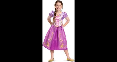 Vegaoo - Rapunzel vermomming met glitters voor meisjes