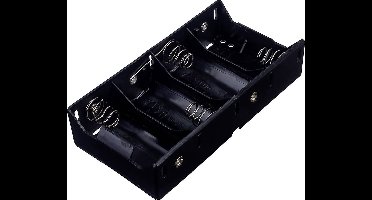 TRU COMPONENTS BH-143D Batterijhouder 4 D (mono) Soldeeraansluiting