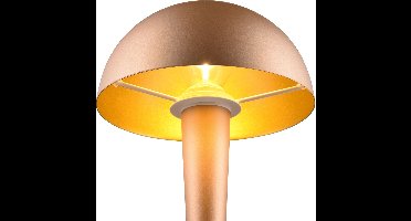 REALITY CANARIA - Tafellamp - Mokka - incl. 1x E14 4,9 W - Snoerschakelaar