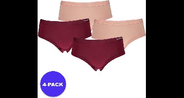 Apollo (Sports) - Dames Hipster Bamboe - Multi Color- Maat XL - 4-Pack - Voordeelpakket