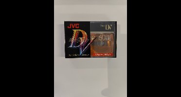 JVC Mini DV- 60 ME Videocassette Digital High Quality (5 pack)