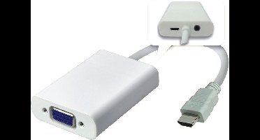 Microconnect kabeladapters/verloopstukjes HDMVGA2