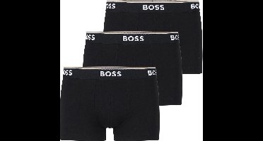BOSS Korte Boxershorts Power 3-Pack Zwart 001 - Maat XXL - Heren