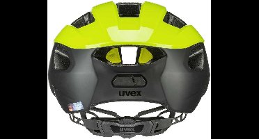 uvex Rise CC Fietshelm Neon yellow / Black Mat - Unisex - maat 52-56