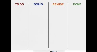 Rocada whiteboard - Skinagile - 100 x 150cm - wit gelakt - RO-6421AG