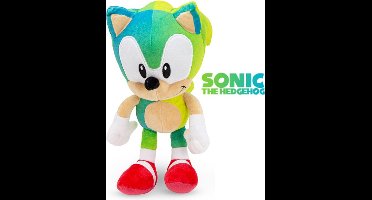 Sonic The Hedgehog Ultra (Groen/Blauw) Pluche Knuffel 30 cm {Sonic the Hedgehog 2 Plush Toy | Speelgoed knuffeldier knuffelpop voor kinderen jongens meisjes | Sonic De Egel | Silver, Knuckles, Shadow, Miles Tails Prower , Amy, Dr. Eggman}