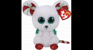 TY Christmas Mouse Chimney 15cm
