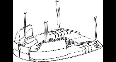 Robomow RT laadstation - robotmaaier - grondplaat voor RT300 en RT700